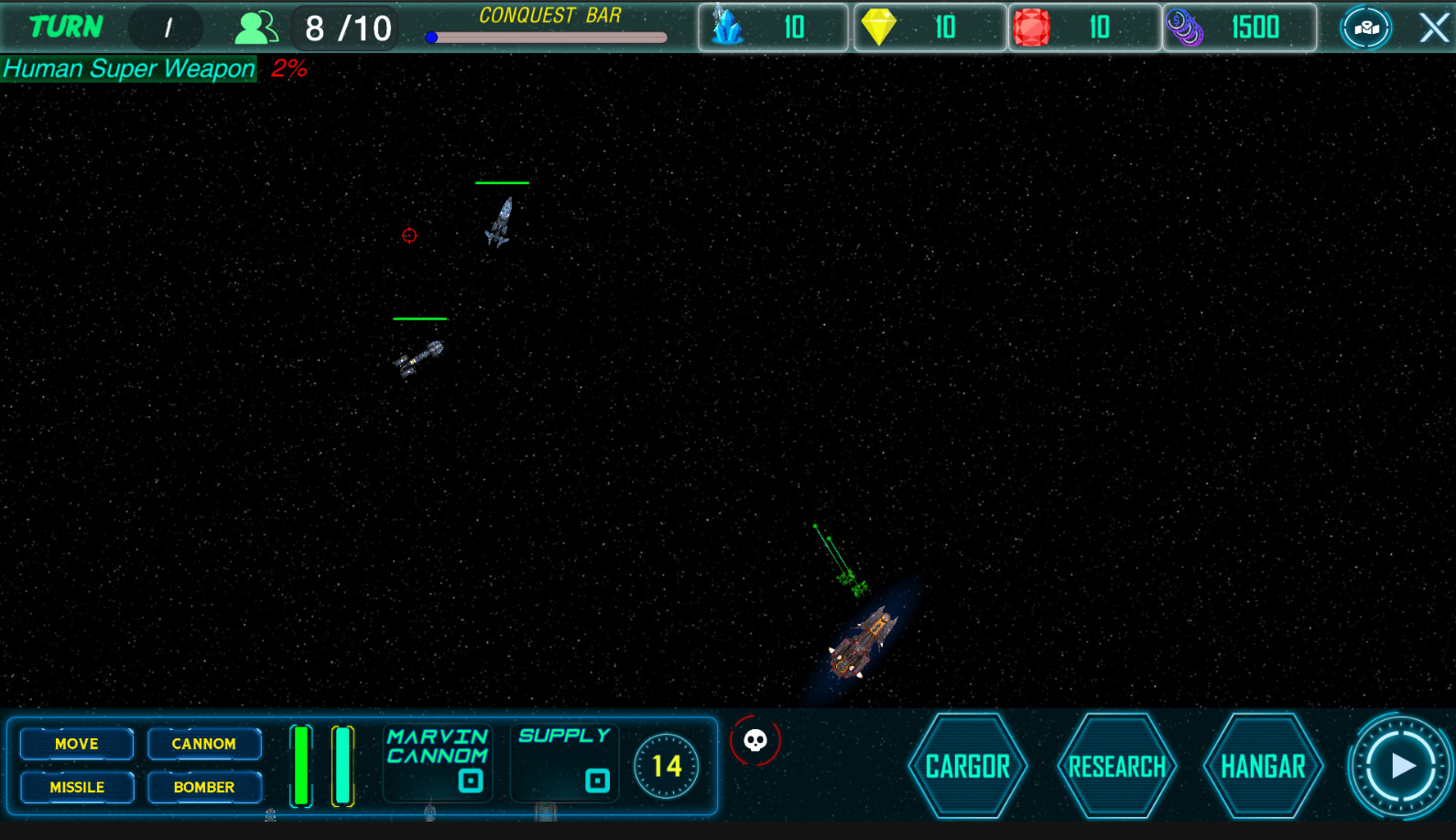Martian Conquer screenshot 1
